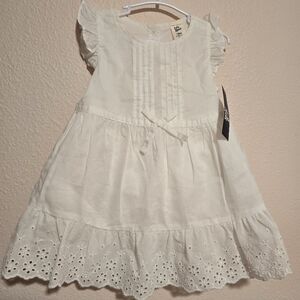 OshKosh B'gosh White Kids Dress